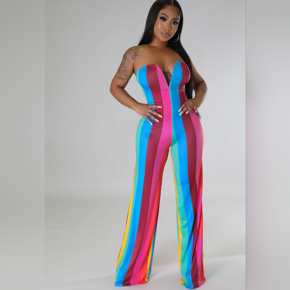 Candyland jumpsuit